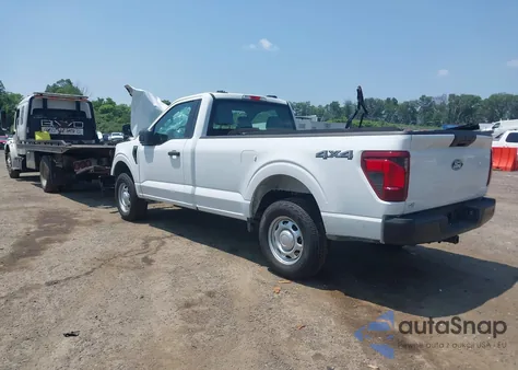 2024 Ford F-150 Xl из США, поврежденный, VIN 1FTMF1LP5RKF07993